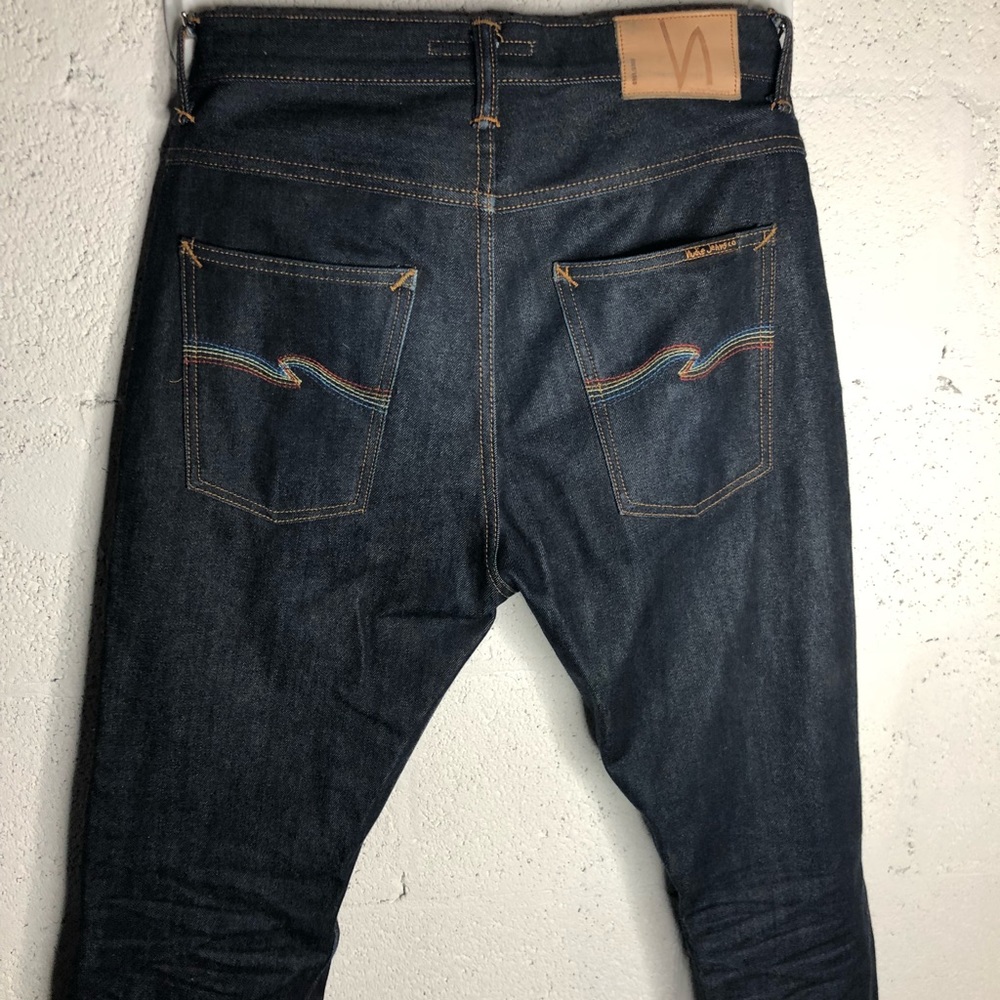 RARE Nudie Jeans Grim Tim “Dry Rainbow” size 30